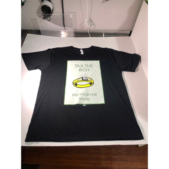 Tax The Rich- T shirt- EXTRA LARGE Sz - Picture 1 of 5